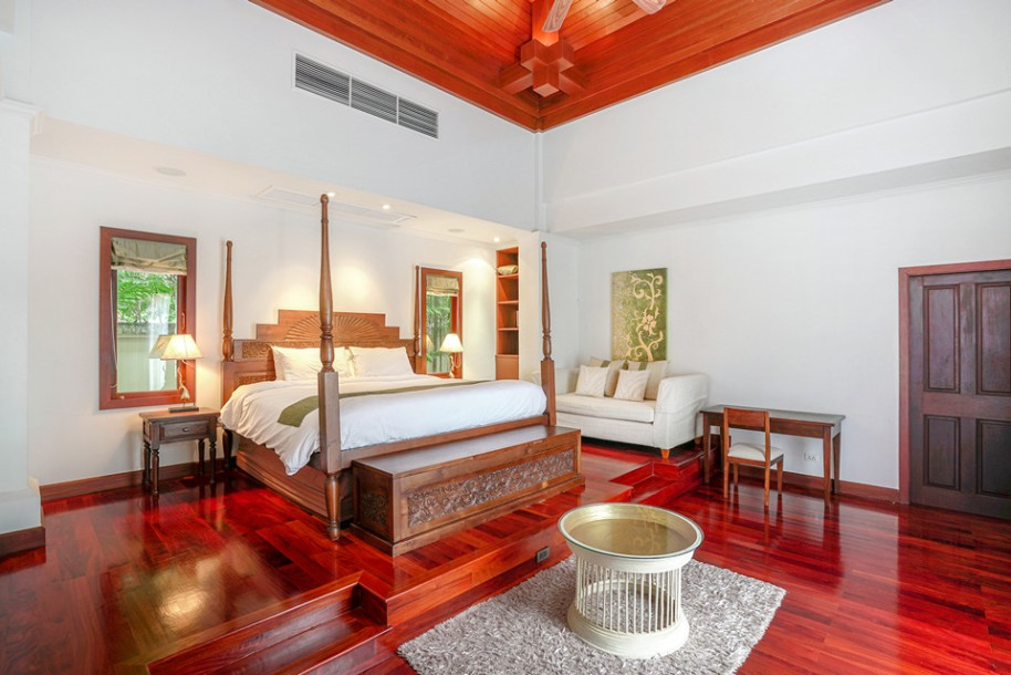 Sai Taan Villas // Renovated 5 bed 5 bath pool villa in top estate near Laguna Phuket-11