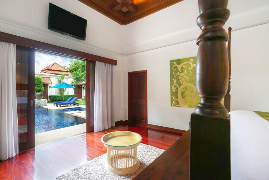 Sai Taan Villas // Renovated 5 bed 5 bath pool villa in top estate near Laguna Phuket-12