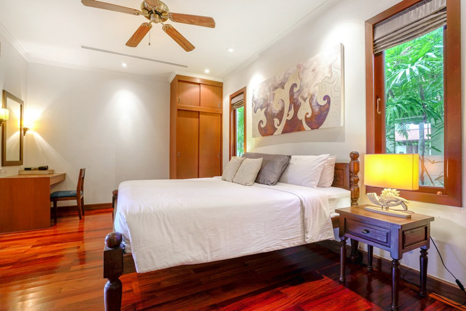 Sai Taan Villas // Renovated 5 bed 5 bath pool villa in top estate near Laguna Phuket-18