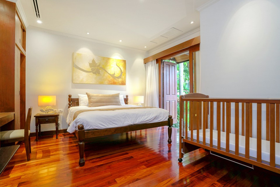 Sai Taan Villas // Renovated 5 bed 5 bath pool villa in top estate near Laguna Phuket-23