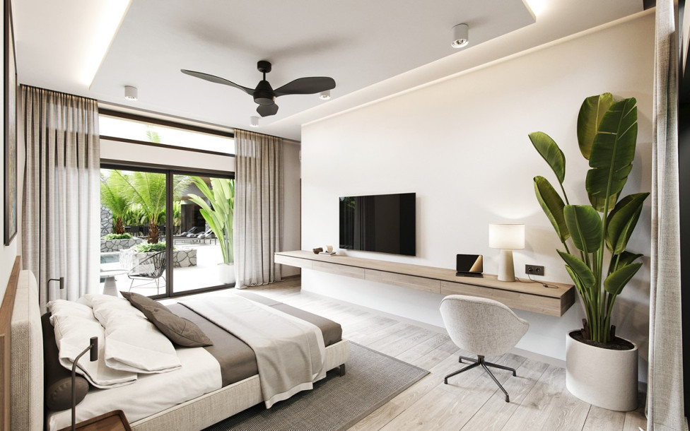 4 Bed 4 Bath Brand New Luxury Pool Villa in Premuim Nai Harn location, near beach and restaurants-19