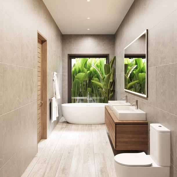 4 Bed 4 Bath Brand New Luxury Pool Villa in Premuim Nai Harn location, near beach and restaurants-14