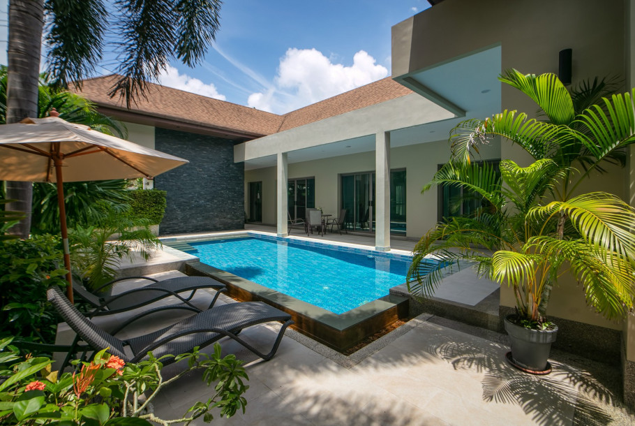 3 Bed 3 Bath Pool Villa Just 15 mins walk to Nai Harn Beach, in Soi Naya Rawai Phuket-2