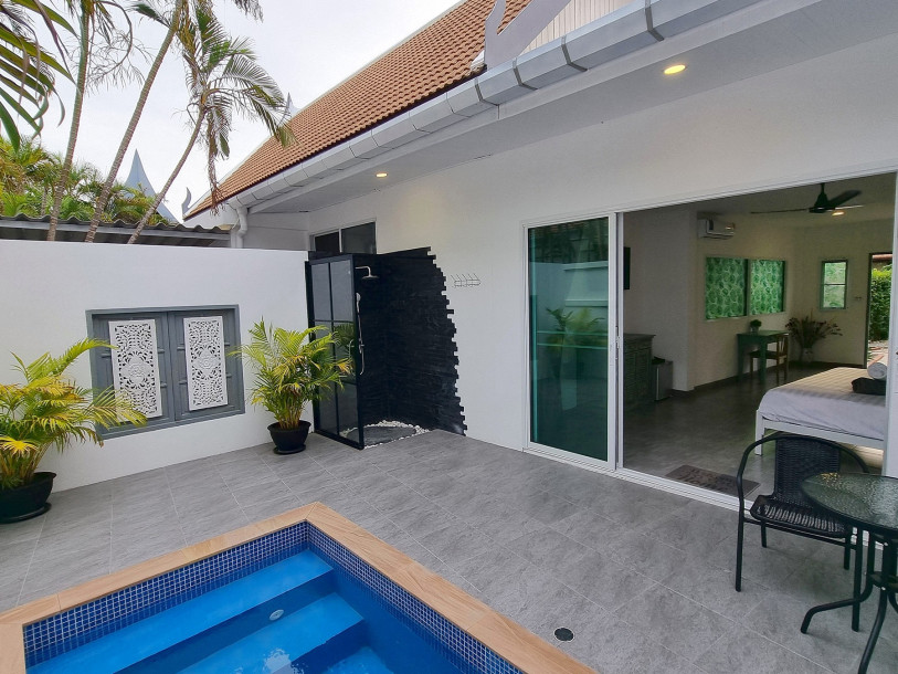 3 bed 3 bath Balinese Pool Villa with 608 Sqm Land in Popular Rawai location, just 5-7 mins drive to beaches-23