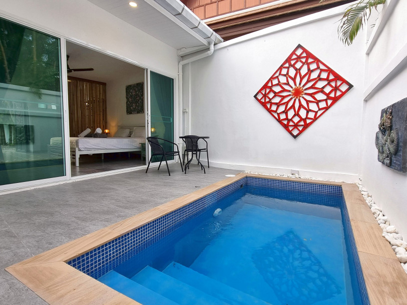 3 bed 3 bath Balinese Pool Villa with 608 Sqm Land in Popular Rawai location, just 5-7 mins drive to beaches-22