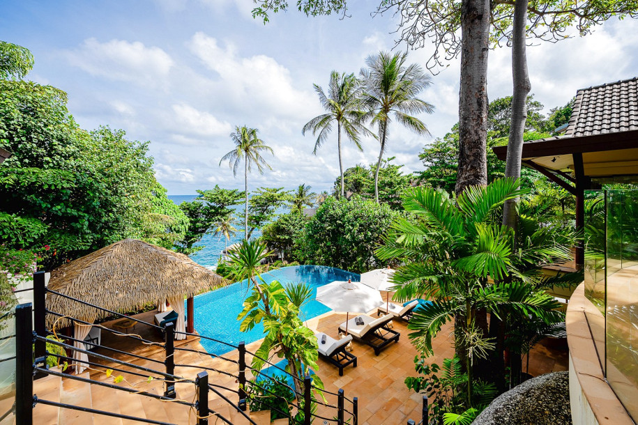 4 Bed 4 Bath Luxury Beachfront Pool Villa in Baan Kata Villas for sale in Phuket-4
