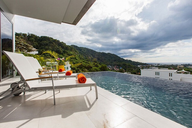 Perched majestically  villa boasts modern amenities in Kata-19