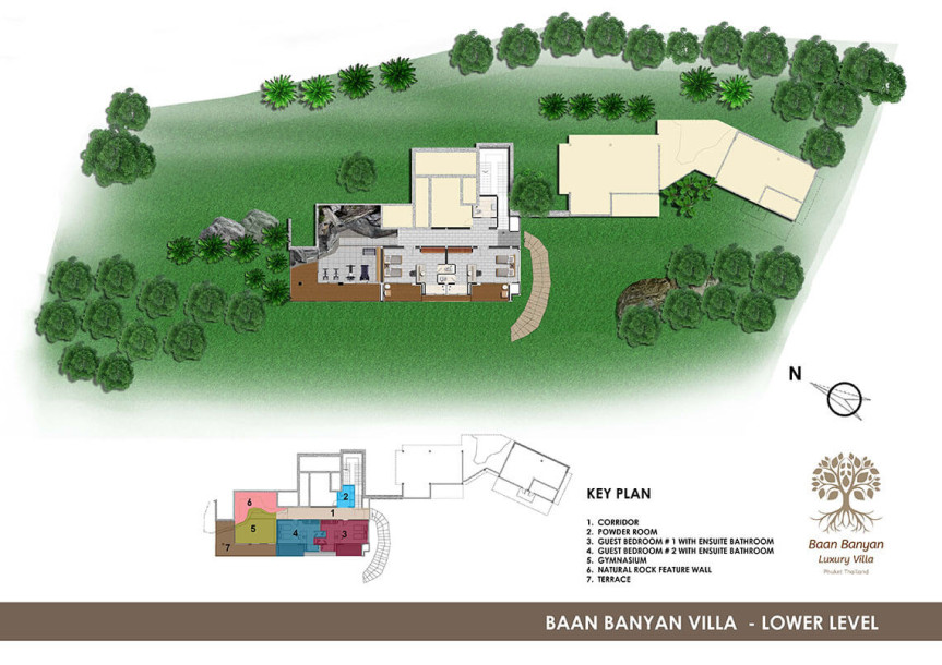 Baan Banyan Villa with 6 Bedrooms and 10 Bathroom For Sale on Kamala Headland-43