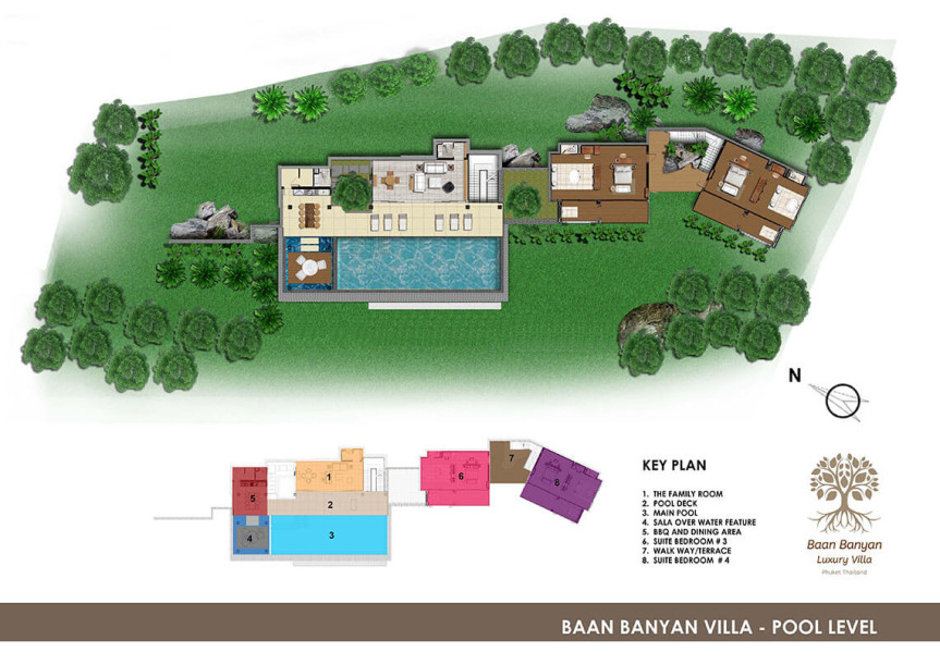 Baan Banyan Villa with 6 Bedrooms and 10 Bathroom For Sale on Kamala Headland-41