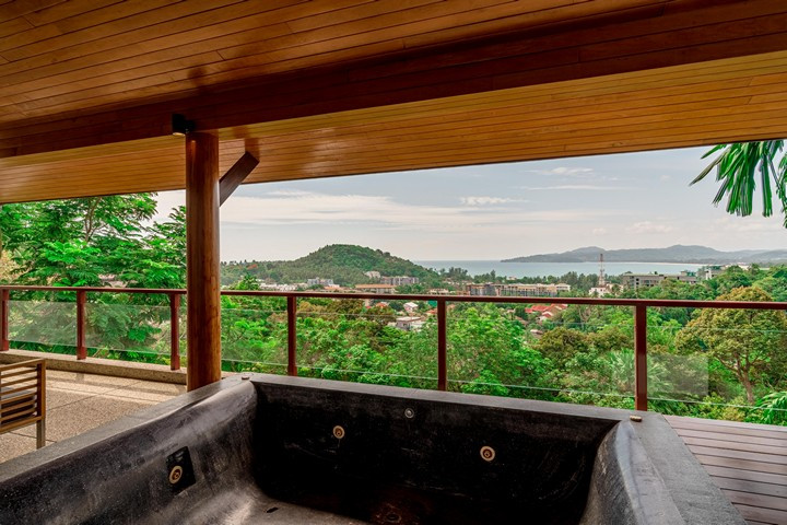 Baan Thai Surin: A Grand Villa 4 Bed 5 Bathwith Panoramic Sea Views in Surin, Phuket-37