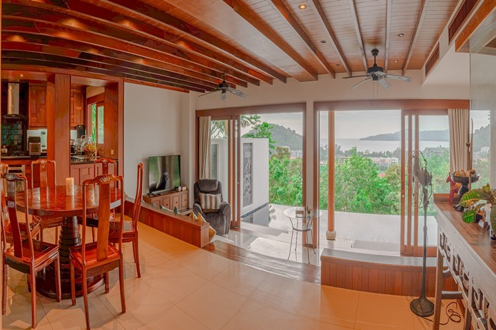 Baan Thai Surin: A Grand Villa 4 Bed 5 Bathwith Panoramic Sea Views in Surin, Phuket-9
