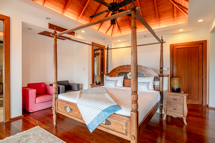 Baan Thai Surin Hill | 4 Bed 4 Bath : A Spacious Sea View Villa For Sale in Surin-36