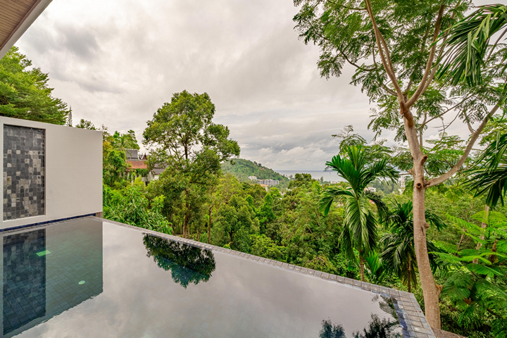 Baan Thai Surin Hill | 4 Bed 4 Bath : A Spacious Sea View Villa For Sale in Surin-7