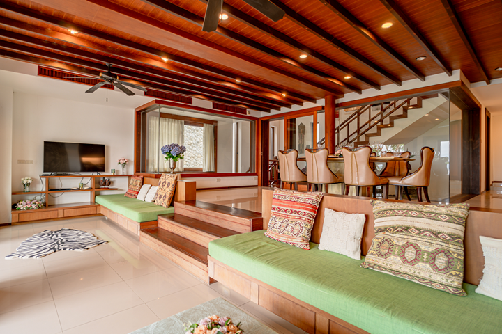 Baan Thai Surin Hill | 4 Bed 4 Bath : A Spacious Sea View Villa For Sale in Surin-27