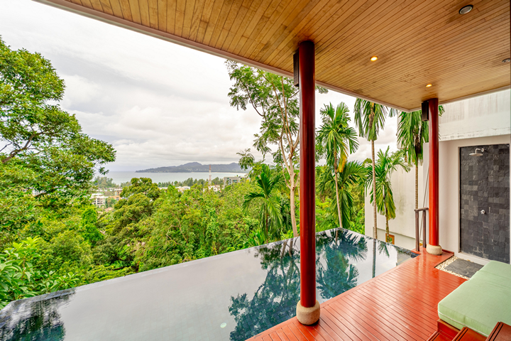 Baan Thai Surin Hill | 4 Bed 4 Bath : A Spacious Sea View Villa For Sale in Surin-26