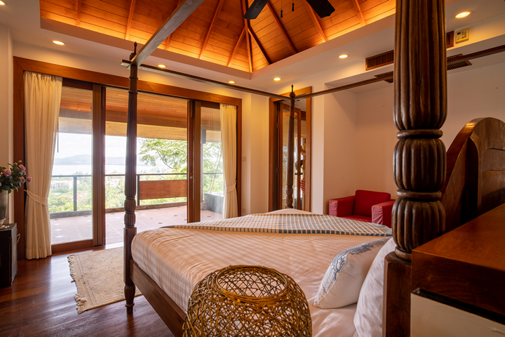 Baan Thai Surin Hill | 4 Bed 4 Bath : A Spacious Sea View Villa For Sale in Surin-31