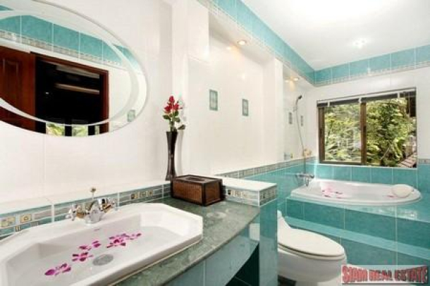 Three Bedroom Thai Style Villa with Views of Patong Bay for Sale-14