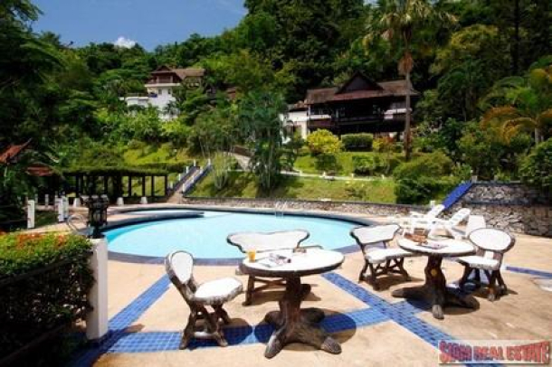 Three Bedroom Thai Style Villa with Views of Patong Bay for Sale-2