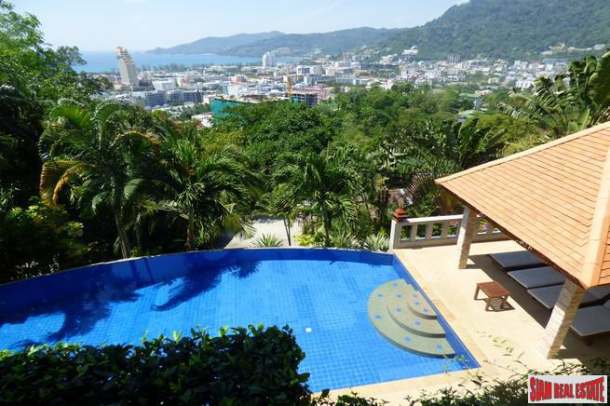 Magnificent 4 bedroom, 4 bathroom Seaview villa on hill side in Patong-1