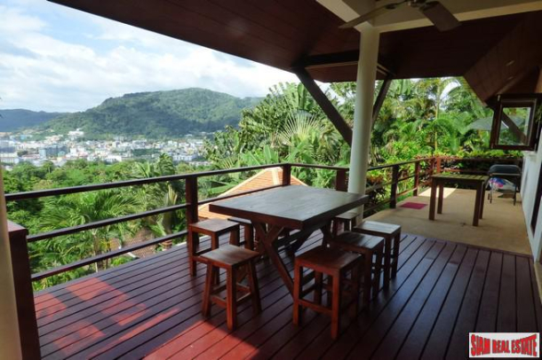 Magnificent 4 bedroom, 4 bathroom Seaview villa on hill side in Patong-12