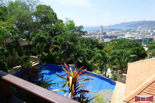 Magnificent 4 bedroom, 4 bathroom Seaview villa on hill side in Patong-3