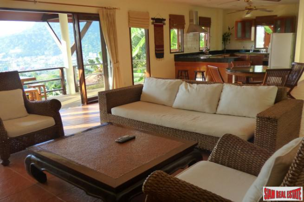Magnificent 4 bedroom, 4 bathroom Seaview villa on hill side in Patong-7