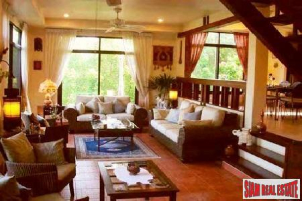 Beautiful 3 to 4 bedroom, furnished home in Nai Harn-9