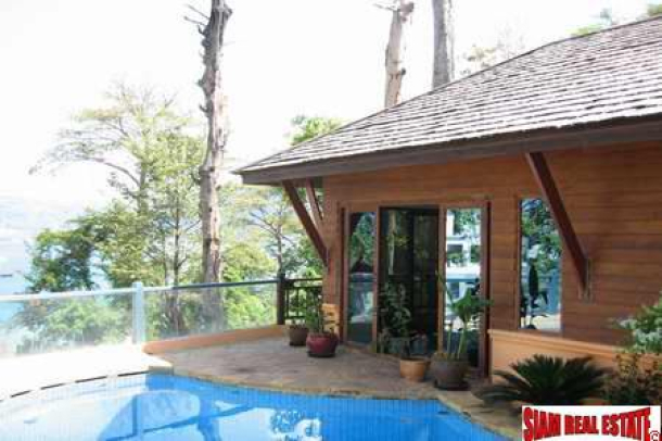 Luxurious, 3 bedroom home overlooking Patong Bay.-5