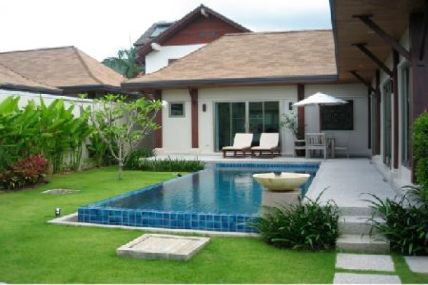 Excellent Value Three Bedroom Modern Pool Villa at for Sale at Nai Harn-6