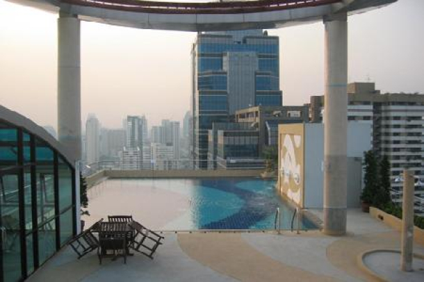 Asoke, Brand new 1 bedroom condo for rent in central location-6