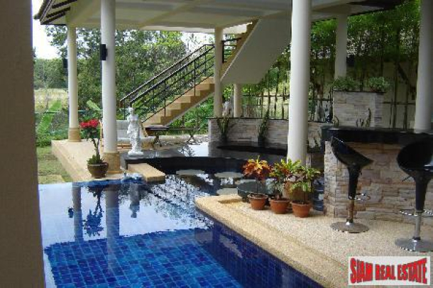 Woodlands Estates | Large Contemporary 6 Bedroom Koh Kaew House with Swimming Pool for Sale-9