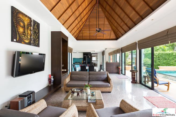Baan Thai Surin Garden | Stylish Three Bedroom Pool Villa for Rent near Surin Beach-3
