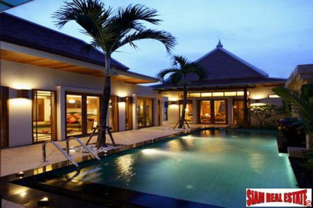Siam Pool Villa | Stunning Three Bedroom Pool Villa for Holiday Rental in Chalong-1