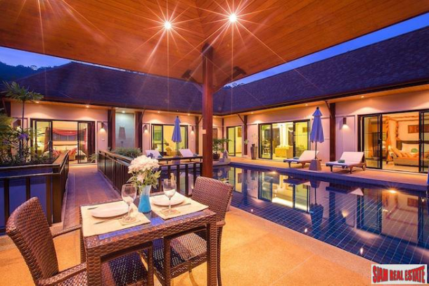Luxurious 4 Bedroom Thai Style House  for Rent Near Nai Harn Beach-1