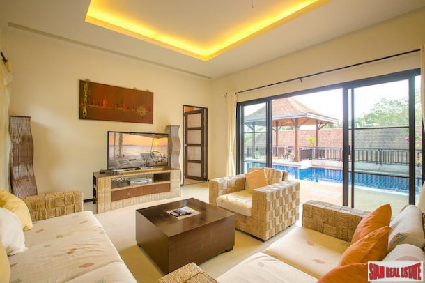 Luxurious 4 Bedroom Thai Style House  for Rent Near Nai Harn Beach-18