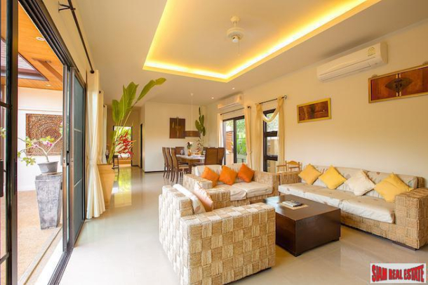 Luxurious 4 Bedroom Thai Style House  for Rent Near Nai Harn Beach-19