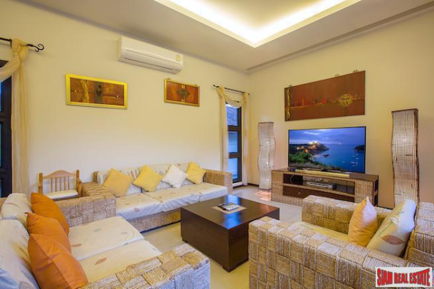 Luxurious 4 Bedroom Thai Style House  for Rent Near Nai Harn Beach-21