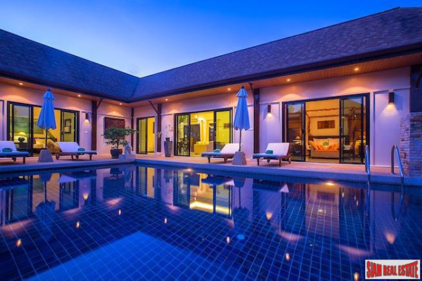 Luxurious 4 Bedroom Thai Style House  for Rent Near Nai Harn Beach-25
