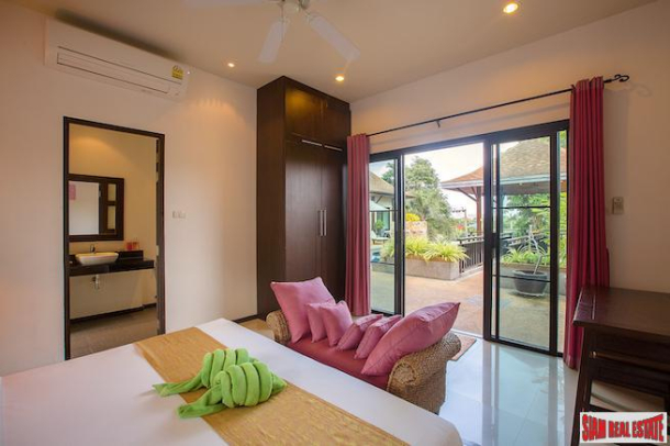 Luxurious 4 Bedroom Thai Style House  for Rent Near Nai Harn Beach-6