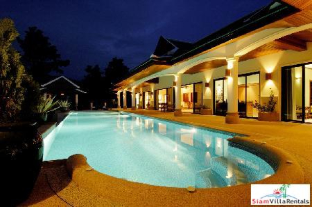 Spacious and Pristine Six Bedroom Villa in Quiet Location Close to Nai Harn Beach for Holiday Rental-1