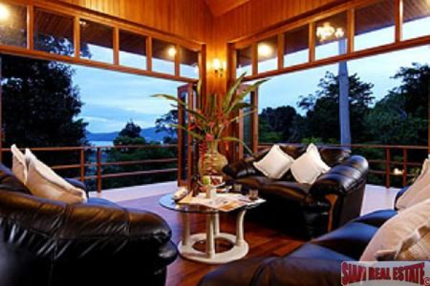 Grand, Luxurious 4 Bedroom Estate with Sea Views and a Private Pool, Patong-5