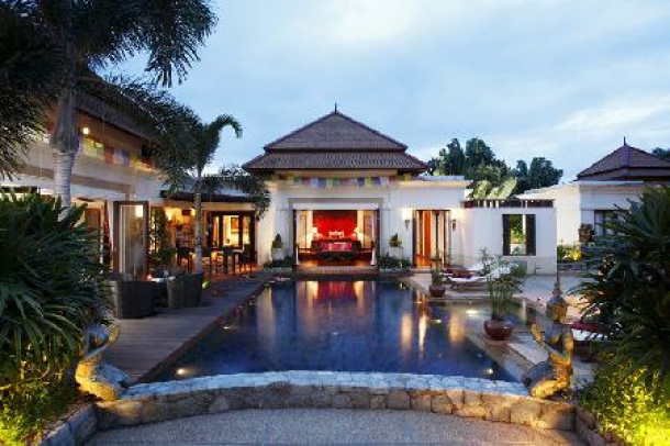 4 Bedroom Luxury Pool Villa in Prestigious Estate, Laguna, Phuket-1