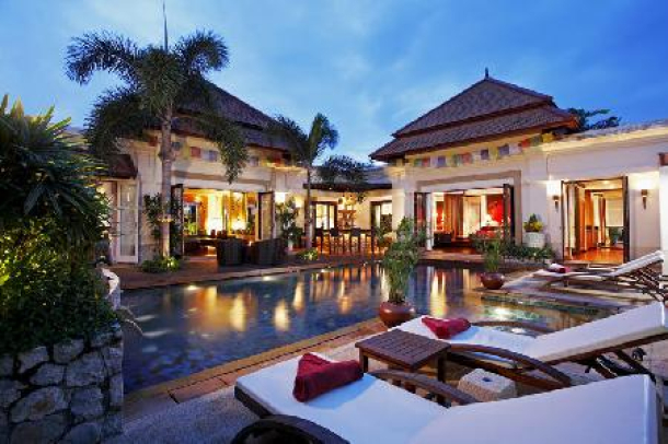 4 Bedroom Luxury Pool Villa in Prestigious Estate, Laguna, Phuket-17