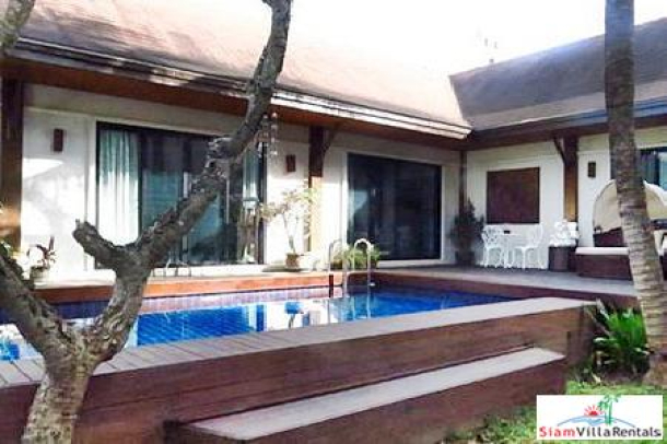 Newly Built 2 Bedroom Bali Thai style house for rent in Rawai, Phuket-1