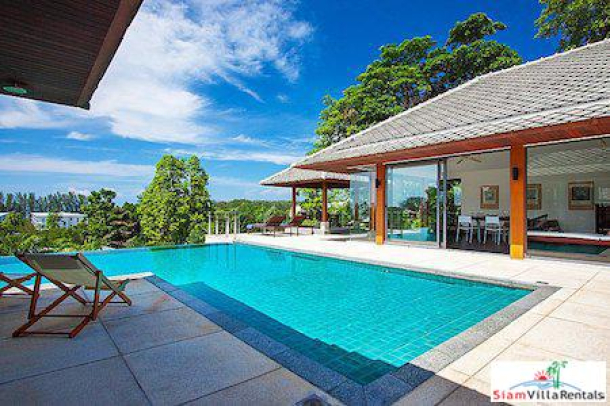 Rawai Villas | Contemporary Four Bedroom Pool Villa with Sea View for Rent in Rawai-1