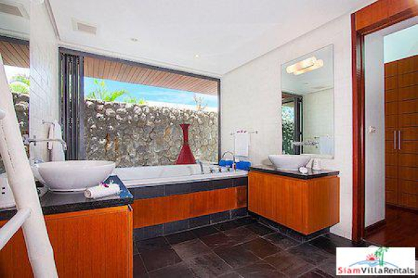 Rawai Villas | Contemporary Four Bedroom Pool Villa with Sea View for Rent in Rawai-10