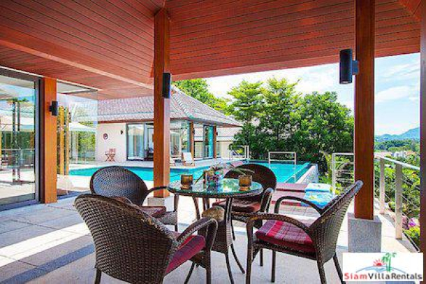 Rawai Villas | Contemporary Four Bedroom Pool Villa with Sea View for Rent in Rawai-15