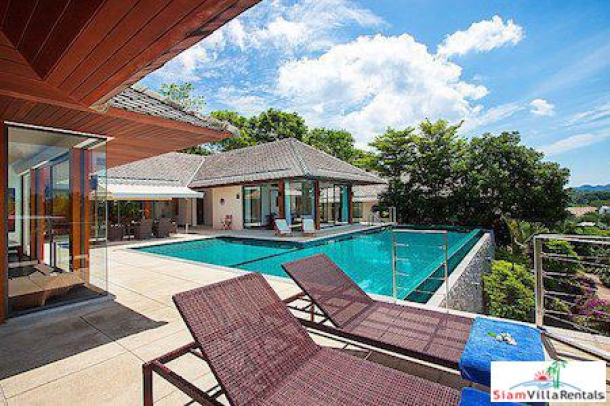 Rawai Villas | Contemporary Four Bedroom Pool Villa with Sea View for Rent in Rawai-2