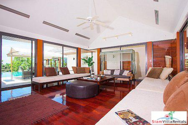 Rawai Villas | Contemporary Four Bedroom Pool Villa with Sea View for Rent in Rawai-3