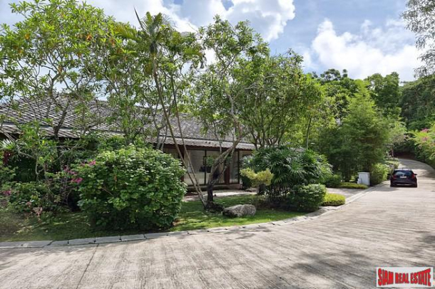 3 Bedroom House with a Pool & Sea Views,  for Sale in Nai Harn, Phuket-24